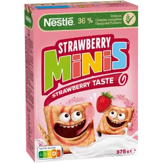 Nestlé cini minis maasikamaitselised hommikuhelbed 375 g