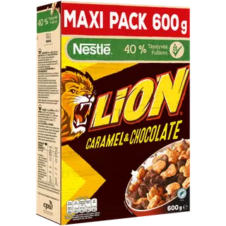 Nestlé Lion šokolaadi ja toffee maitselised täisterahelbed 600 g