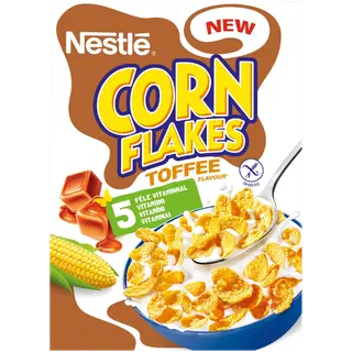 Nestlé corn flakes toffee 350g gluteenivaba
