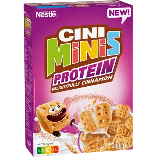 Cini Minis kaneeli proteiinihelbed, 340 g