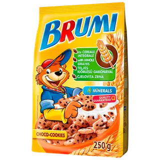 Brumi hommikuhelbed küpsised šokolaadi tükkidega 250g