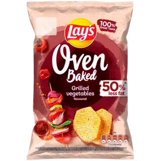Lay's kartulikrõpsud Oven Baked Grillitud Juurviljad 110g