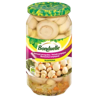 Šampinjonid traditsiooniliselt marineeritud, BONDUELLE, 540 g