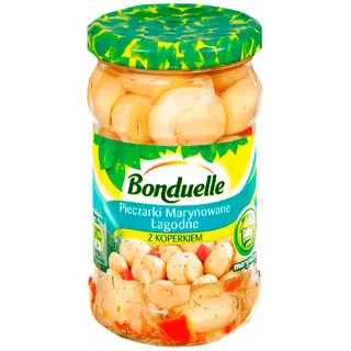 Bonduelle marineeritud šampinjonid tilliga 280/165 g