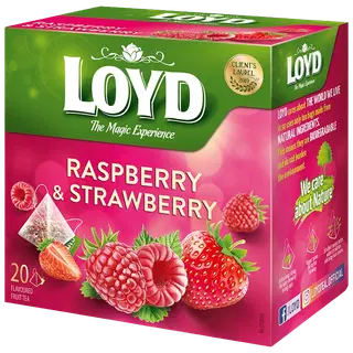 Loyd puuviljatee Pyramids vaarikas ja maasikas 40g