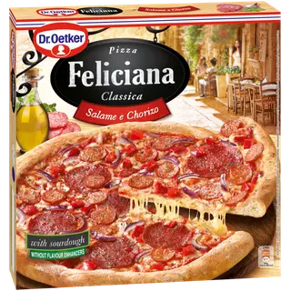 Pitsa salaami ja chorizo Feliciana 320g