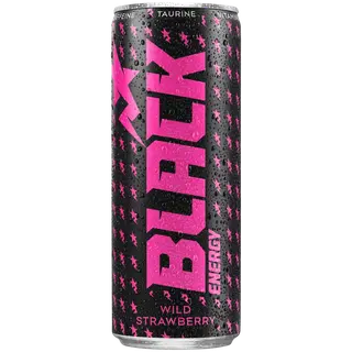 Black Energy metsmaasika energiajook 250 ml