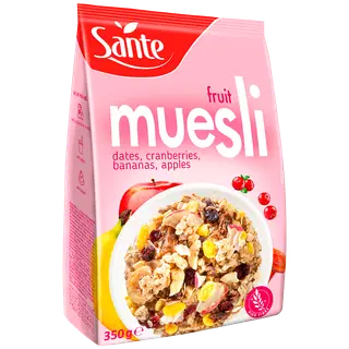 Sante müsli puuviljadega 350g