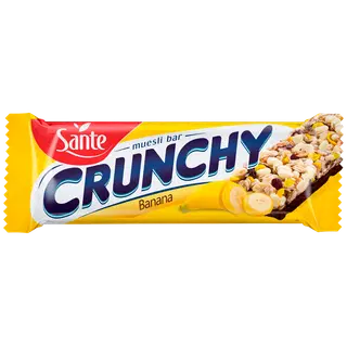 Sante Crunchy müslibatoon banaani-šokolaadi 40g