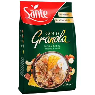 Granola pähkli-meega SANTE GOLD 300g