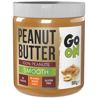 Go on maapähklikreem smooth,  ilma lisatud suhkru ja soolata 500g gl-vaba