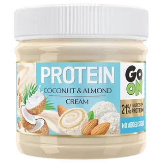 GO ON PROTEIN kreem kookose ja röstitud mandlitega, ilma lisatud suhkruta 180g