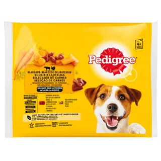 Pedigree koeratoiduvalik maksa, kana, härjaliha ja köögiviljadega