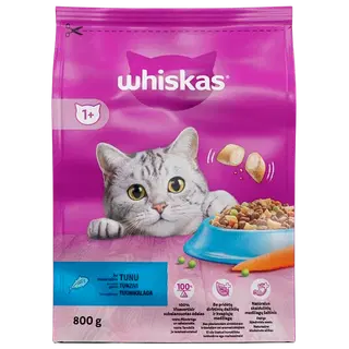 Whiskas kuivtoit täiskasvanud kassidele tuunikalaga 800g