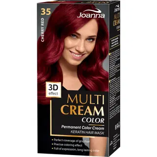 Juuksevärv Joanna Multi Cream Color 35 Cherry Red