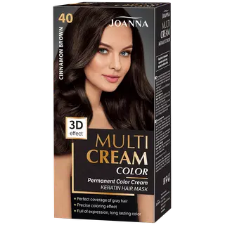 Joanna Multi Cream Color juuksevärv kaneelipruun 40