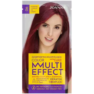 Tooniv šampoon Joanna Multi Effect cherry red 06