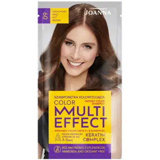 Tooniv šampoon Joanna Multi Effect nut brown 09