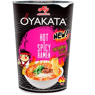 Ajinomoto oyakata hot & spicy  vürtsika tantanmen rameni maitsega  kiirnuudlisupp 63g