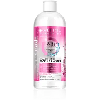 Facemed mitsellaarvesi Eveline Cosmetics hüaluroonhappega 3in1 400ml