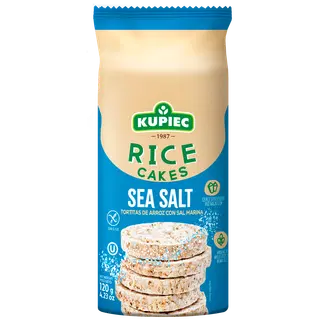 Kupiec riisivahvlid meresoolaga 120 g