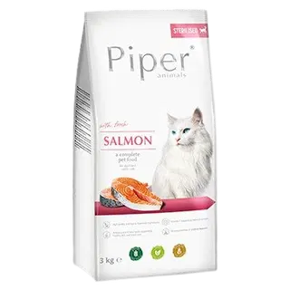 Piper kuivtoit steriliseeritud kassidele lõhega