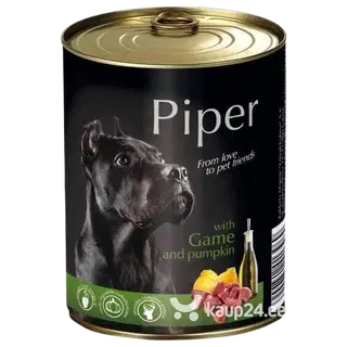 Piper märgtoit koertele ulukiliha ja kõrvitsaga 400g