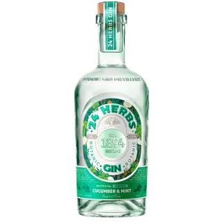 Gin 24 HERBS GIN Cucumber&Mint 40% 700ml