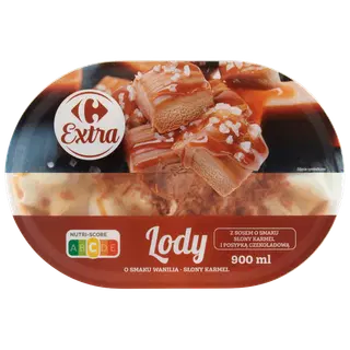 Carrefour Soolakaramellijäätis 900 ml
