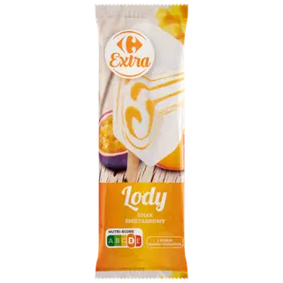 Carrefour Extra koorene jäätis mango- ja passioonikastmega 100 ml