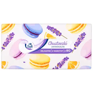 Soft universal Carrefour salvrätikud 2-kihil 80tk