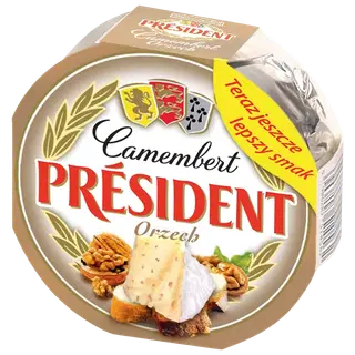 Juust CAMEMBERT PRESIDENT pähklit., 120g