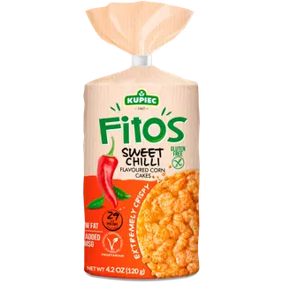 Kupiec Fitos maisivahvlid magusa tšilliga 120g