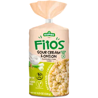 Kupiec Fitos maisivahvlid hapukoore ja sibulaga 120g
