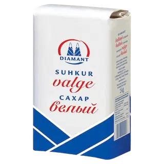 Diamant valge suhkur 1 kg OSTUPIIRANG 10 PAKKI