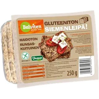 Balviten Gluteenivaba Seemneleib 250 G