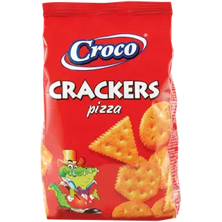 Croco pitsamaitselised soolakreekerid 100 g
