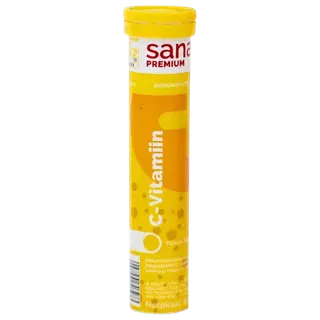 Sana+ joogitabletid C-vitamiiniga 80 g