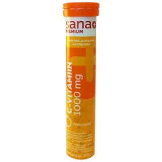 Sana joogitabletid C-vit. 1000mg