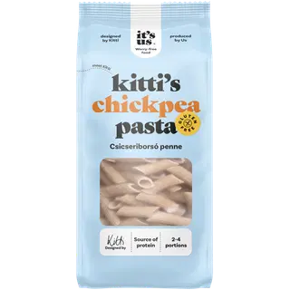 Its us Kitti's kikerhernepasta penne, gluteenivaba 250g