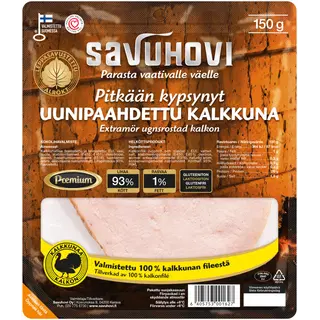 Savuhovi kauaküpsetatud kalkunifilee 150g