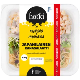 Fresh Hetki toitev jaapanipärane kanasalat, 300 g