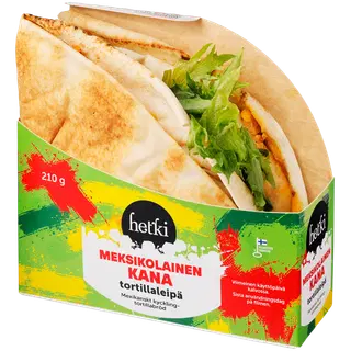 Hetki Fresh mehhikopärane tortilla kanaga, 210 g