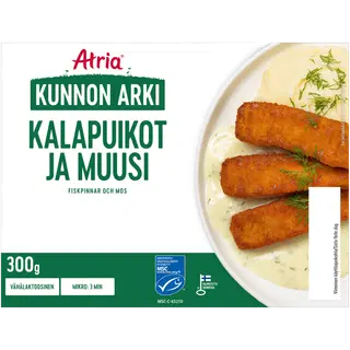 Atria Kunnon Arki kalapulgad kartulipüreega, 300 g