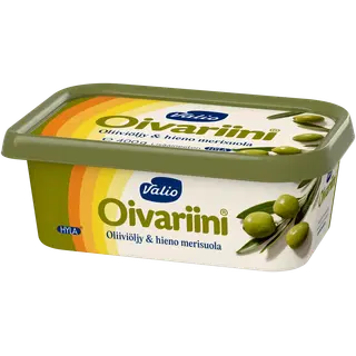 Valio Oivariini rasvasegu oliiviõli ja meresoolaga, 400 g