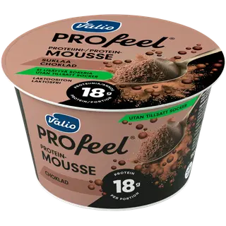 Proteiini-mousse šoko.VALIO PROFEEL 150g