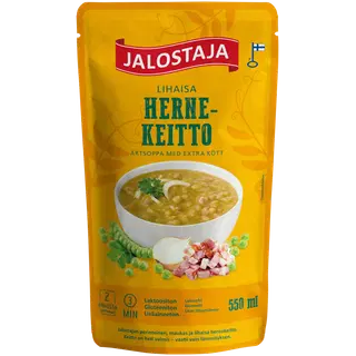 Jalostaja hernesupp lihaga, 550 ml