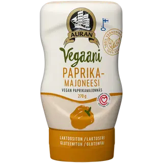 Auran veganmajonees paprikaga 270g