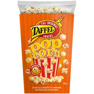 Taffel juustumaitseline popkorn 150g