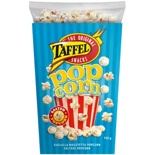 Taffel Popkorn soolaga 100g
